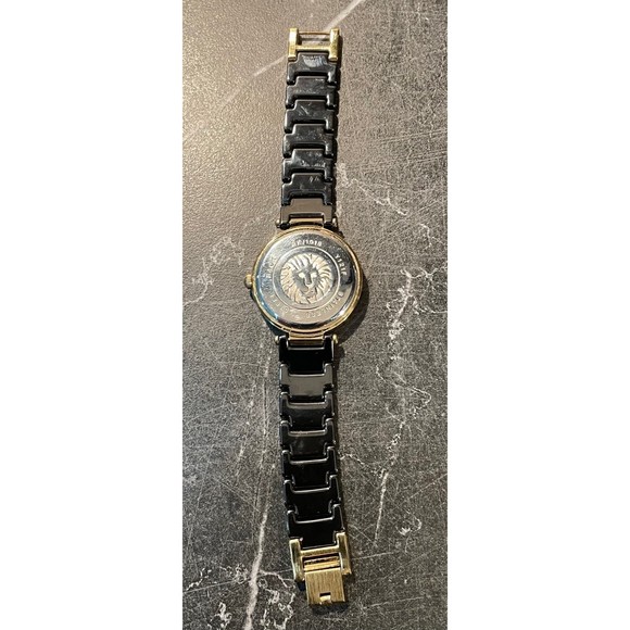 Women’s Black and Gold Anne Klein Watch with Original Box - New Battery - Picture 4 of 7